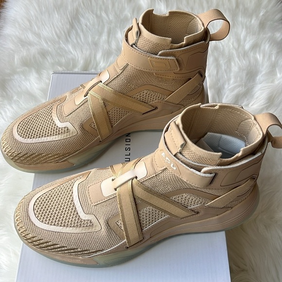 🆕 APL Athletic Propulsion Labs Unisex Super Future Hi-Tops in Champagne M8.5
W10 - Picture 4 of 12